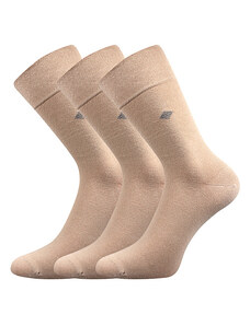LONKA Diagon ponožky béžové 3 páry 39-42 115499