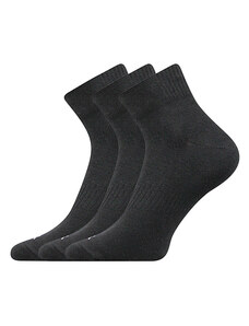 VOXX Ponožky Baddy B 3 páry čierne 1 balenie 35-38 111225