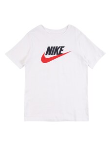 Nike Sportswear Tričko 'Futura' svetločervená / čierna / biela