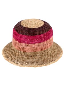 Fiebig - Headwear since 1903 Dámsky letný slamený klobúk Cloche
