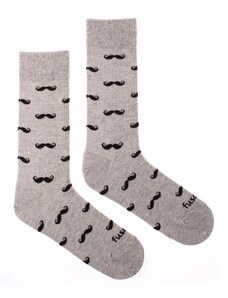 Fusakle Ponožky Fúzač šedý