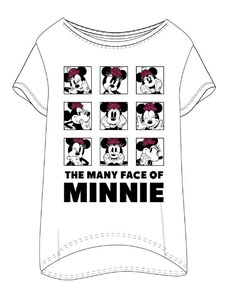 E plus M Dámske tričko na spanie Disney - Minnie Mouse - motív The many face of Minnie