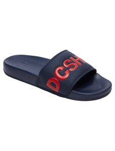 DC Shoes DC SLIDER SANDALS NAVY/RED