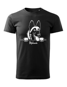 T-ričko Malinois, pánske tričko s vlastným textom