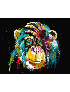 Gaira Malovanie podľa čísel Šimpanz M99046