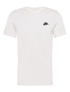 Nike Sportswear Tričko 'Club' krémová / čierna