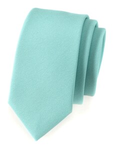 Slim kravata v mätovo zelenej Avantgard 571-9833