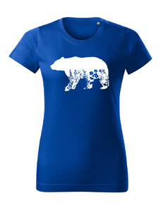 T-ričko Medveď flor, dámske tričko