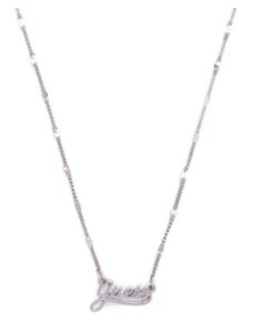 Outlet - GUESS náhrdelník Dainty strieborný, 13839
