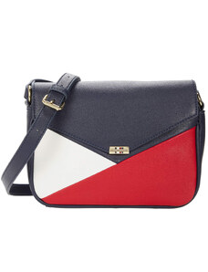 Tommy Hilfiger Tessa Crossbody Color Block Navy Red White