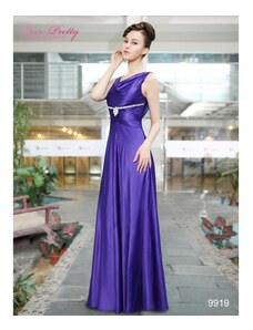 Ever Pretty luxusné fialové plesové spoločenské dlouhé šaty Silvia