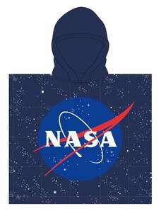 E plus M Detské pončo - osuška s kapucňou NASA - 55 x 110 cm