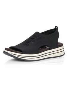 RIEKER Dámske sandále REMONTE R2955-02 čierna S3