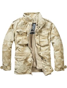 Brandit Prechodná parka 'Giant' béžová / piesková / tmavobéžová