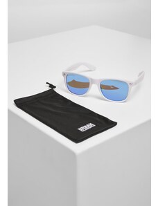 URBAN CLASSICS Sunglasses Likoma Mirror UC - wht/blu