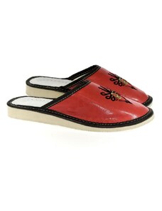 JOHN-C Dámske červené papuče ROXIE