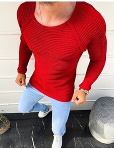 Dstreet Pánsky červený sveter WX1576