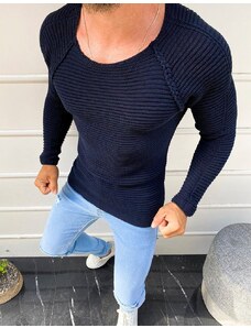 Dstreet Pánsky trendový sveter s výstrihom WX1579