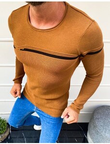 DStreet Men's Sweater, Camel WX1625