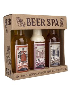 Bohemia Gifts Beer Spa sada gél 200ml, šampón 200ml a pena 200ml