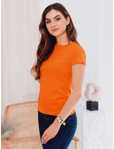 Deoti Dámske základné tričko Meinrad oranžová L