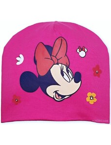Setino Dievčenská jarná / jesenná čiapka Minnie Mouse - Disney - tm. ružová