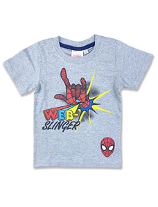 Cactus Clone Detské tričko na krátky rukáv - Spiderman, sivé