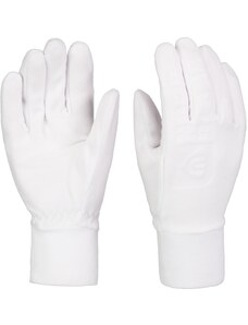 Nordblanc Biele dámske fleecové rukavice NECESSARY