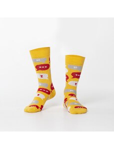 FASARDI Yellow men's socks in the news