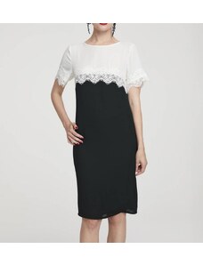 Heine Elegantné šaty, čierno-biele
