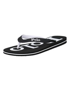 Polo Ralph Lauren Žabky 'Bolt' čierna / biela