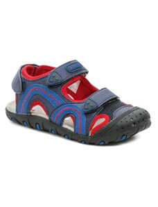 KAMIK SEATURTLE modro červenej detské sandále