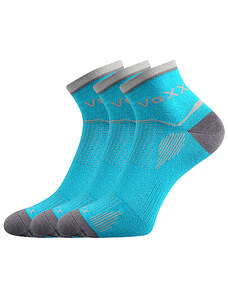VOXX Sirius tyrkysové ponožky 3 páry 35-38 114982