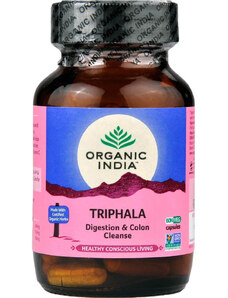 Organic India Triphala kapsuly 60 ks detoxikácia organizmu