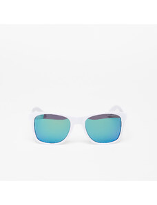Pánske slnečné okuliare Horsefeathers Foster Sunglasses Gloss White/ Mirror Green