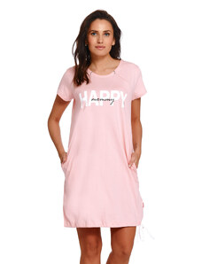Doctor Nap Nočná košeľa na dojčenie 9504 Happy Sweet Pink
