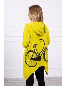 Kesi Sweatshirt with cycling print kiwi