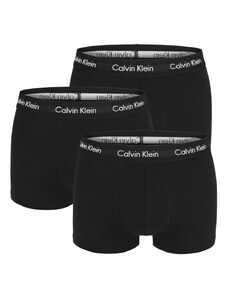CALVIN KLEIN - 3PACK Cotton stretch čierne boxerky