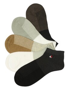 Pesail Kvalitné členkové členkové bavlnené ponožky CM150 - 3 páry
