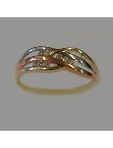 AMIATEX Zlatý prsteň 70604