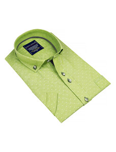 Zelená košeľa, krátky rukáv
