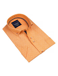 Oranžová košeľa, krátky rukáv