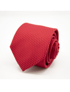 Červená kravata vzorovaná