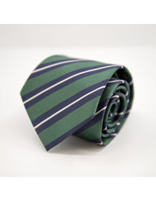 Zelená kravata vzorovaná