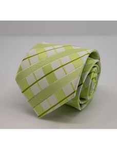 Zelená kravata vzorovaná