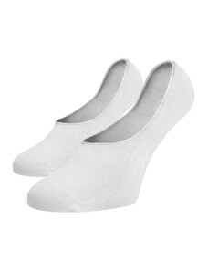 Benami Neviditeľné ponožky ťapky biele