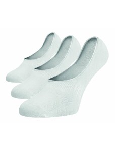 Benami Neviditeľné ponožky ťapky bielé 3pack