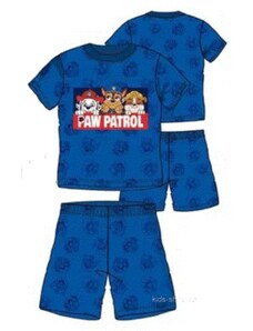Sun City Letné bavlnené chlapčenské pyžamo Tlapková patrola / Paw Patrol - modré