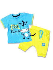 Miniworld 2dielny letný set pre bábätká - Cool Zebra