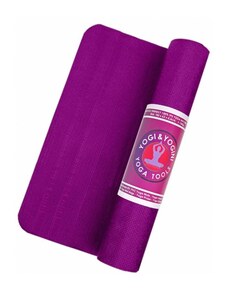 Yogi&Yogini PVC Podložka na jogu fialová